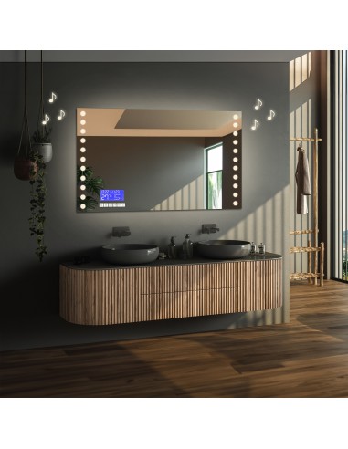 Łazienkowe lustro prostokątne z...