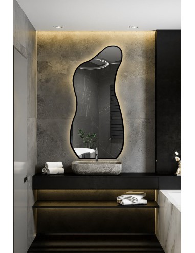 Lustro o organicznym kształcie w... Lustro o organicznym kształcie w...