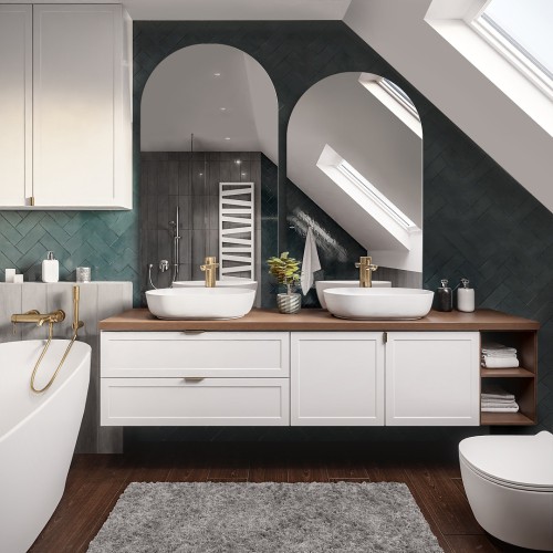 Zestaw dwóch luster...