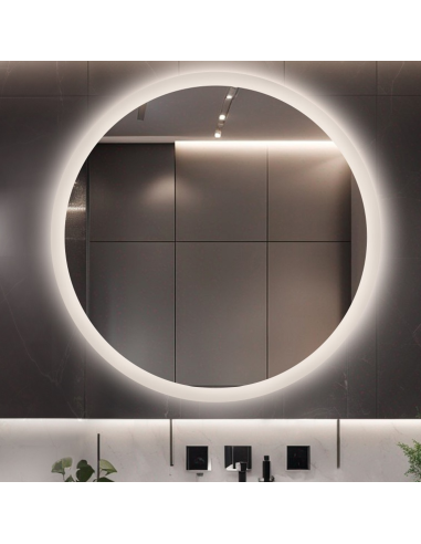 Lustro okrągłe łazienkowe z... Lustro okrągłe łazienkowe z...