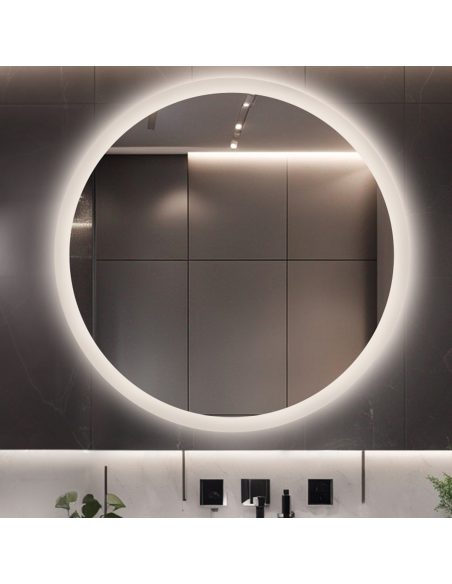 Lustro okrągłe łazienkowe z podświetleniem CAPELLA LED