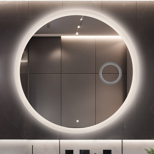 Łazienkowe lustro okrągłe z...