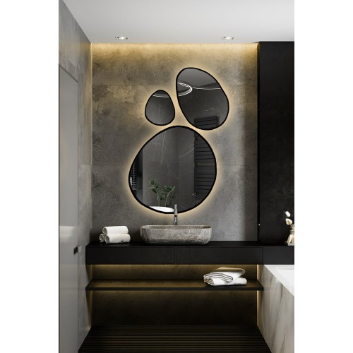 Zestaw trzech luster...