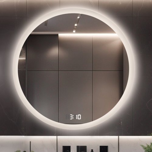 Łazienkowe lustro okrągłe z...