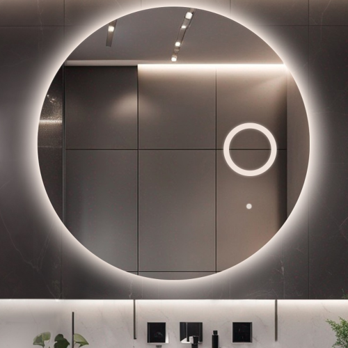 Łazienkowe lustro okrągłe z... 2