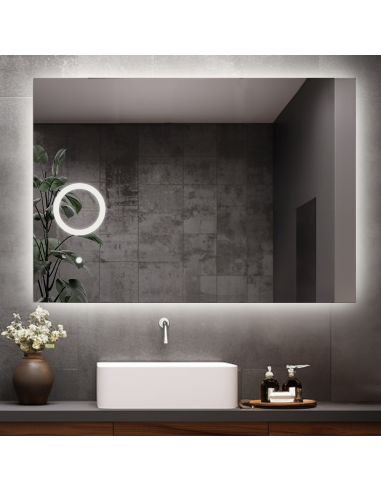 Łazienkowe lustro prostokątne z...