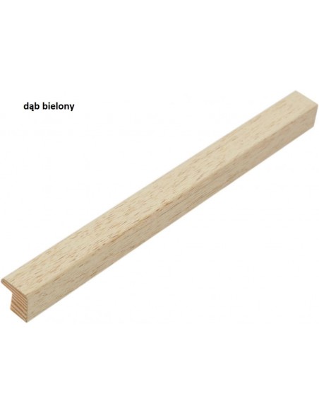 Nowoczesne lustro owalne w drewnianej ramie - RENA