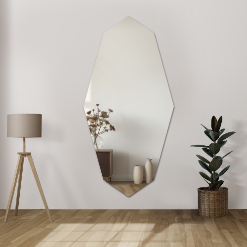 Dekoracyjne lustro o ostrym...