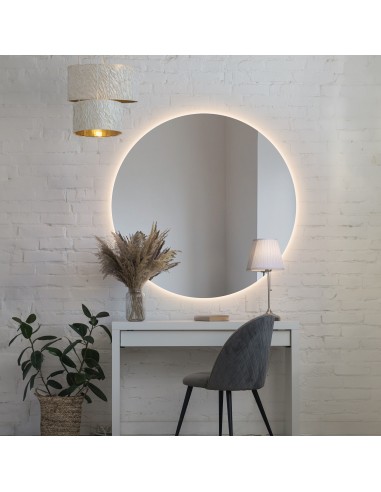Lustro łazienkowe okrągłe z podświetleniem - KOŁO LED