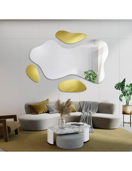 Zestaw dekoracyjnych luster - LOOP