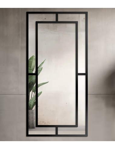 Lustro loft ze szprosami - GLORIA -...