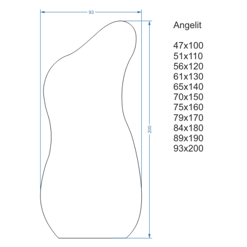 Dekoracyjne lustro o... 2