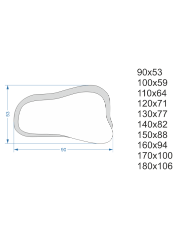Nieregularne lustro na lustrze...
