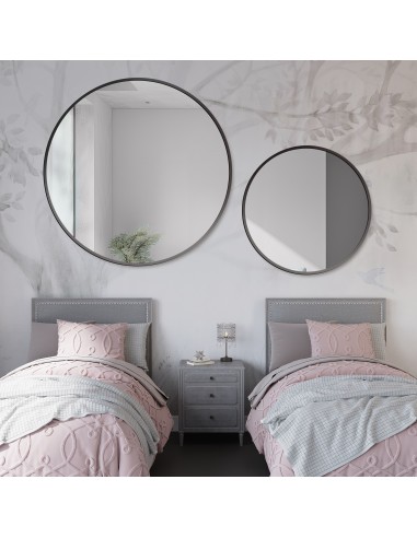 Lustra okrągłe zestaw w ramie czarnej... Lustra okrągłe zestaw w ramie czarnej...