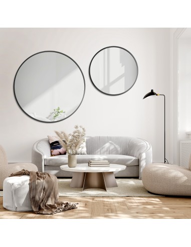 Lustra okrągłe zestaw w ramie czarnej... Lustra okrągłe zestaw w ramie czarnej...