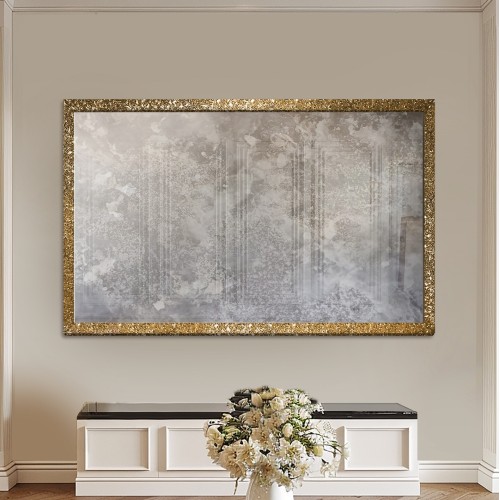 Luksusowe lustro ścienne w...