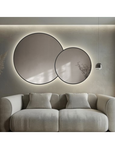 Zestaw okrągłe lustro w lustrze w...