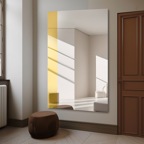 Duże lustro dekoracyjne z...