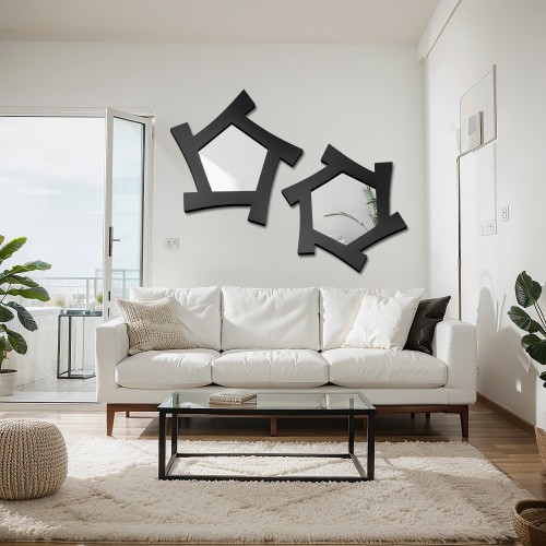 Zestaw luster dekoracyjnych...