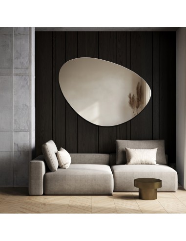 Lustro łazienkowe o nieregularnym... Lustro łazienkowe o nieregularnym...