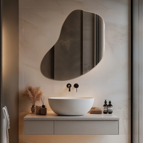 Lustro o nieregularnym...