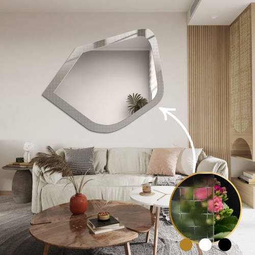 Dekoracyjne lustro na szkle...