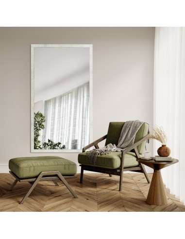 Lustro w drewnianej ramie - 8504 -...