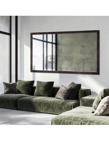 Lustro w drewnianej ramie - 8504 -...