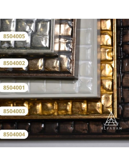 Lustro w drewnianej ramie - 8504 - kolor ramy do wyboru