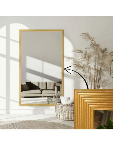 Lustro w drewnianej ramie - 8301 - kolor ramy do wyboru