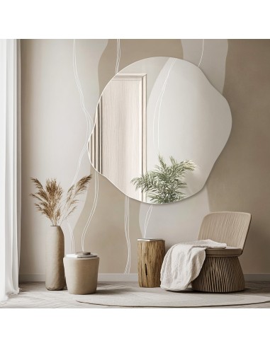 Dekoracyjne lustro o organicznym...