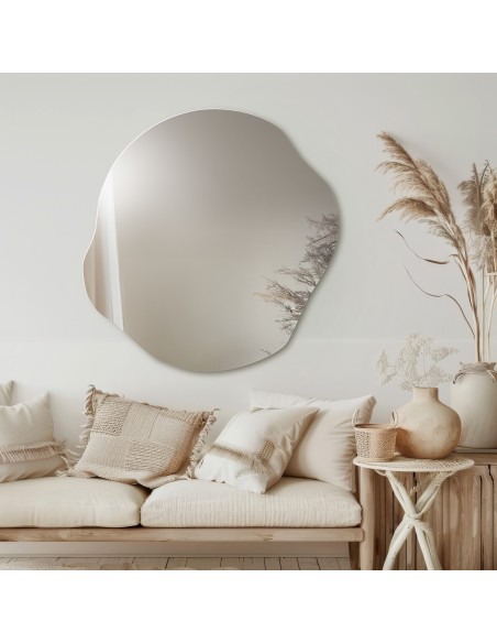 Dekoracyjne lustro o organicznym kształcie - CYRKON