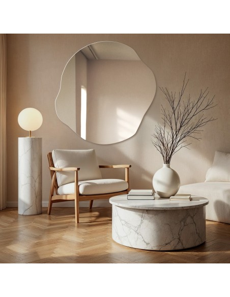 Dekoracyjne lustro o organicznym kształcie - CYRKON