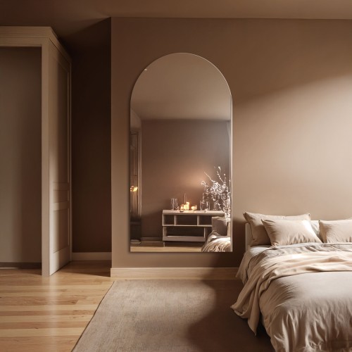 Lustro łazienkowe półowalne... 2