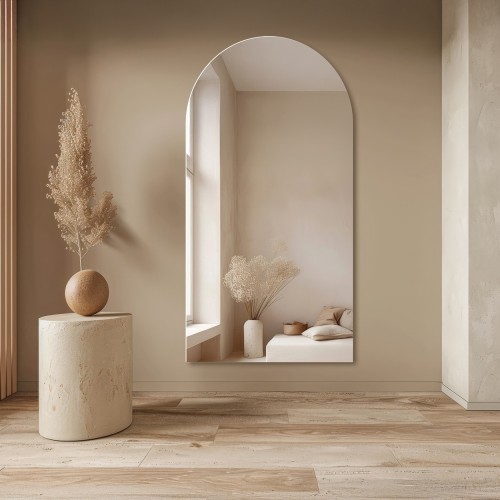 Lustro łazienkowe półowalne...