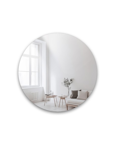 Lustro łazienkowe okrągłe szlifowane - KOŁO 70 cm