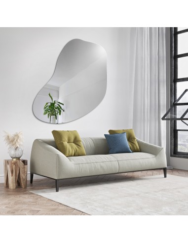 Lustro nieregularne KWARC - KWARC 104x110 tafla typu OPTIWHITE - PROMOCJA W- 69