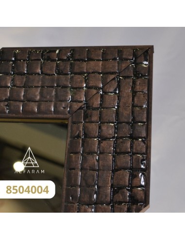 Lustro w drewnianej ramie - 8504 -...