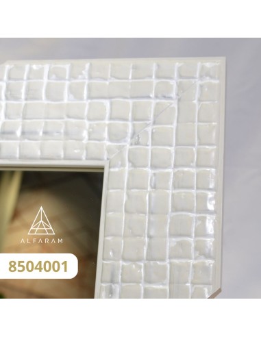 Lustro w drewnianej ramie - 8504 -...