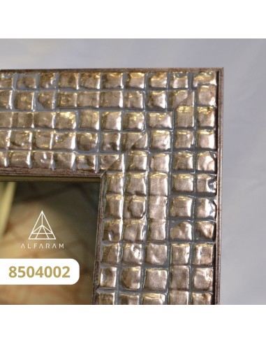 Lustro w drewnianej ramie - 8504 -...