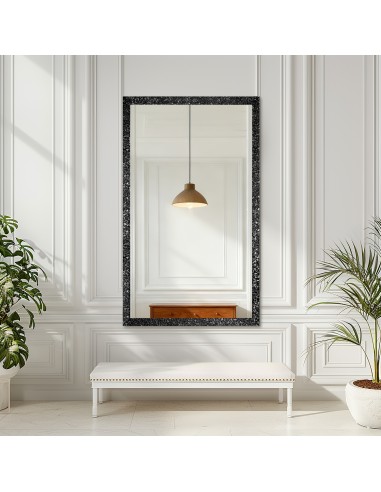 Lustro glamour w bogatej czarnej...