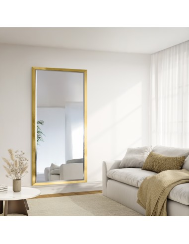 Lustro w eleganckiej złoto srebrnej...