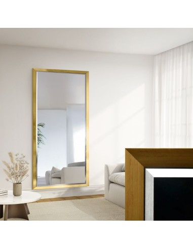 Lustro w eleganckiej złoto srebrnej...