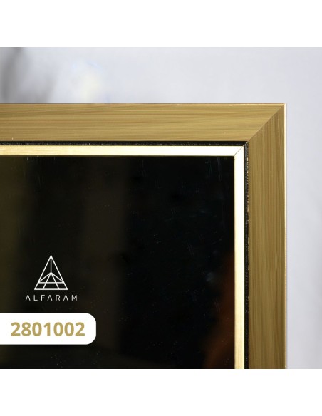 Lustro w delikatnej ozdobnej drewnianej oprawie - 2801- kolor ramy do wyboru