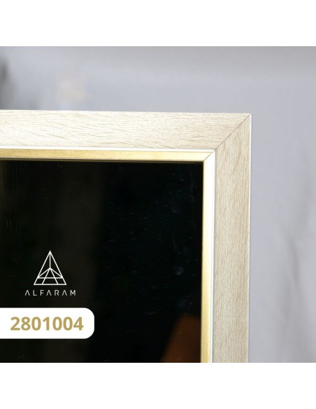 Lustro w delikatnej ozdobnej drewnianej oprawie - 2801- kolor ramy do wyboru