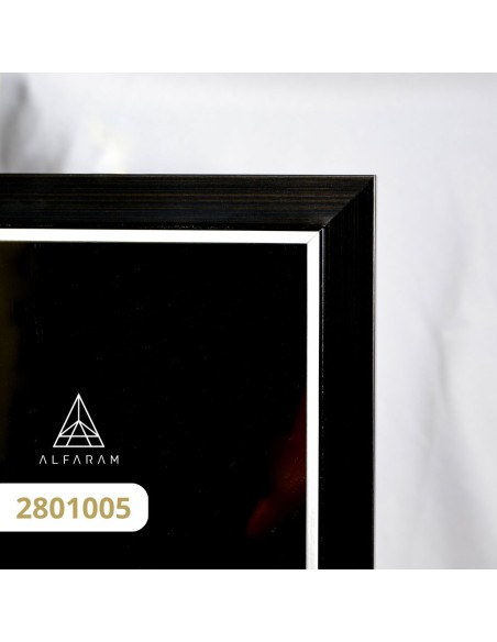 Lustro w delikatnej ozdobnej drewnianej oprawie - 2801- kolor ramy do wyboru