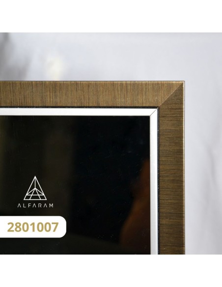 Lustro w delikatnej ozdobnej drewnianej oprawie - 2801- kolor ramy do wyboru