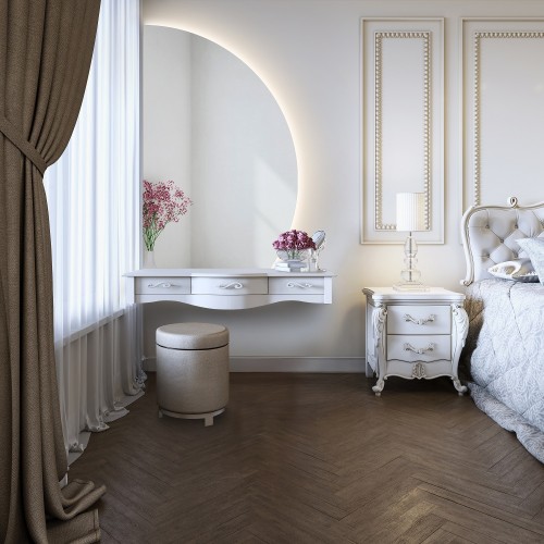 Lustro półokrągłe HELENA ze...