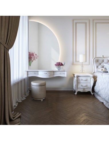 Lustro półokrągłe HELENA ze ściętym...