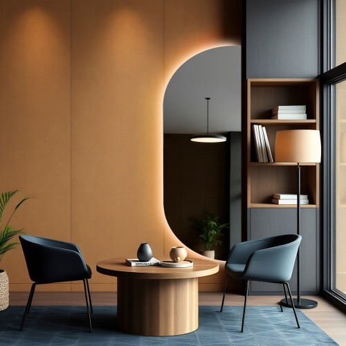 Lustro o nieregularnym...